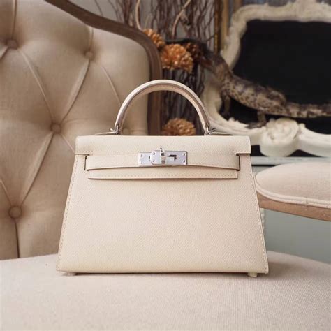 hermes kelly mini white|hermès mini kelly price 2023.